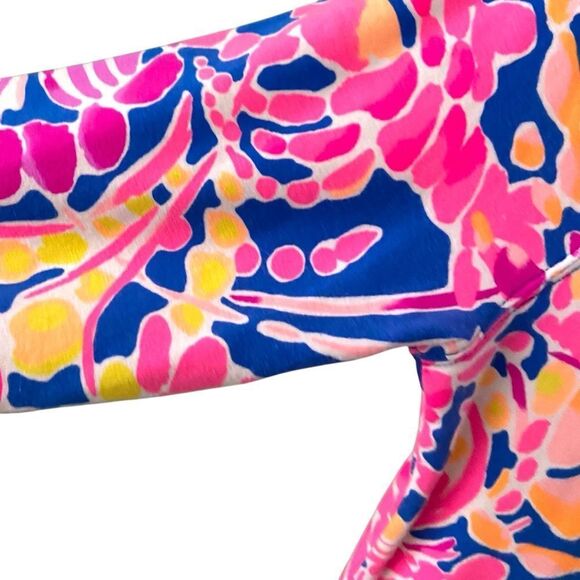 Lilly Pulitzer Skipper Printed Popover with Pockets in Size Small - Picture 9 of 13